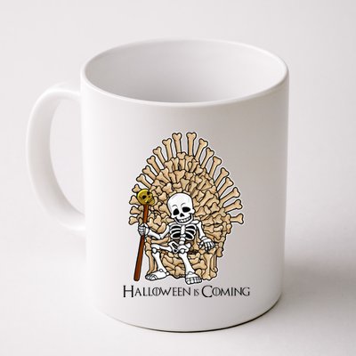 Game of Bones Halloween Is Coming  Coffee Mug