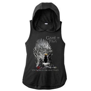 Game of Paws Ladies PosiCharge Tri-Blend Wicking Draft Hoodie Tank