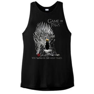 Game of Paws Ladies PosiCharge Tri-Blend Wicking Tank