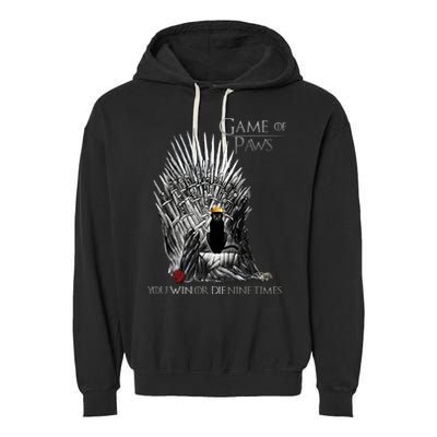 Game of Paws Garment-Dyed Fleece Hoodie