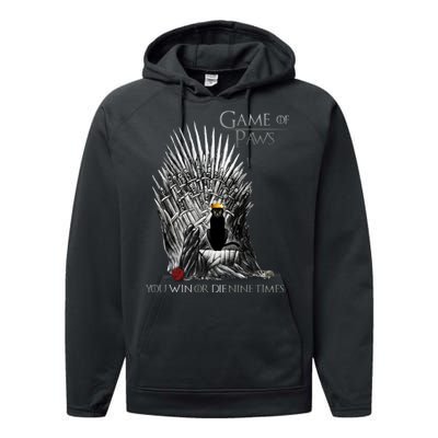 Game of Paws Performance Fleece Hoodie