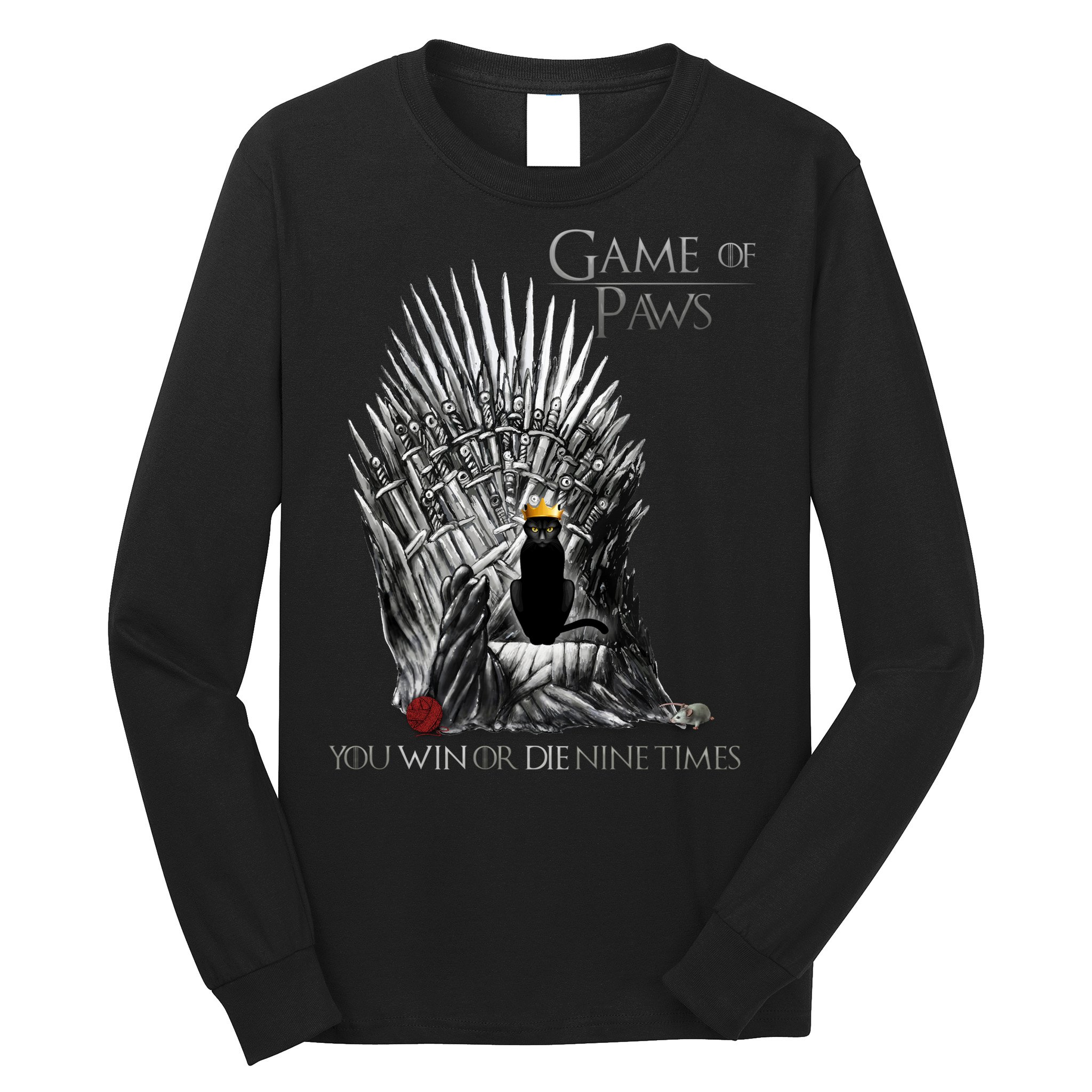 Game of Paws Long Sleeve Shirt
