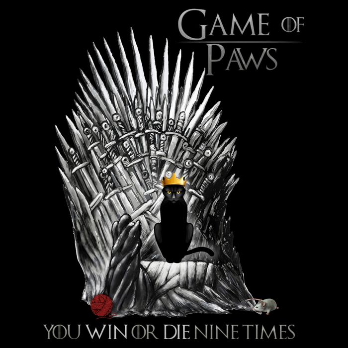 Game of Paws Apron