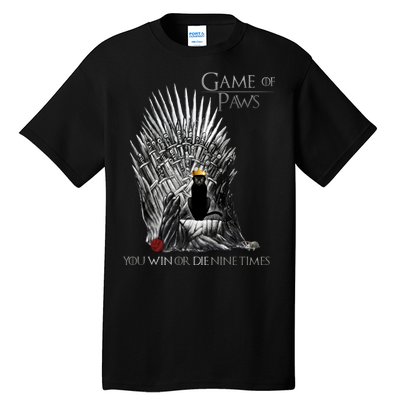 Game of Paws Tall T-Shirt