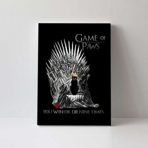 Game of Paws Canvas