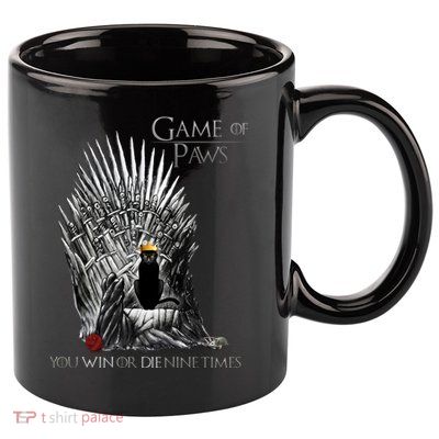 Game of Paws 11oz C Handle Ceramic Mug
