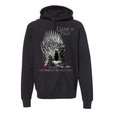 Game of Paws Premium Hoodie