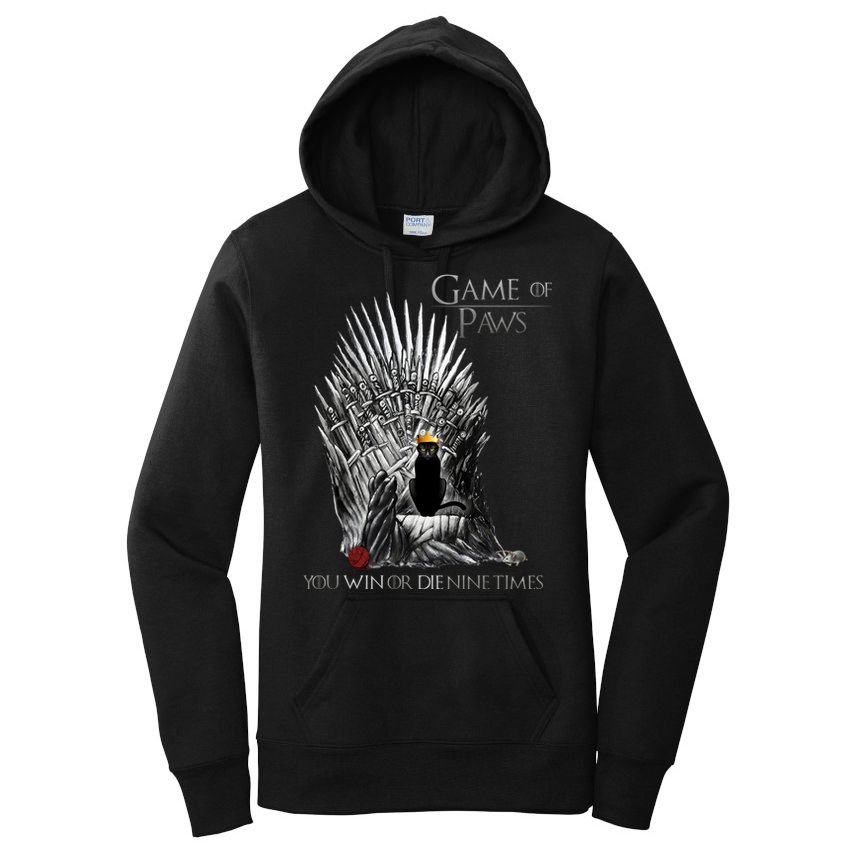 Game of Paws Women's Pullover Hoodie