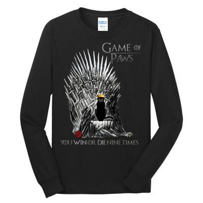 Game of Paws Tall Long Sleeve T-Shirt