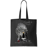 Game of Paws Tote Bag