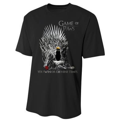 Game of Paws Performance Sprint T-Shirt