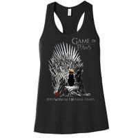 Game of Paws Women's Racerback Tank