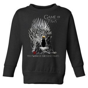 Game of Paws Toddler Sweatshirt