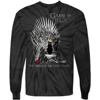 Game of Paws Tie-Dye Long Sleeve Shirt