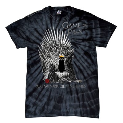 Game of Paws Tie-Dye T-Shirt