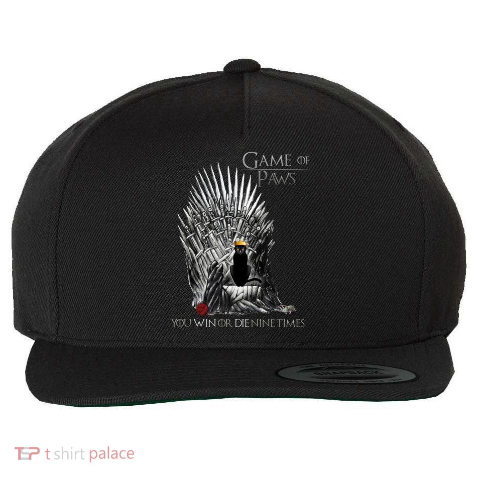 Game of Paws Wool Snapback Cap
