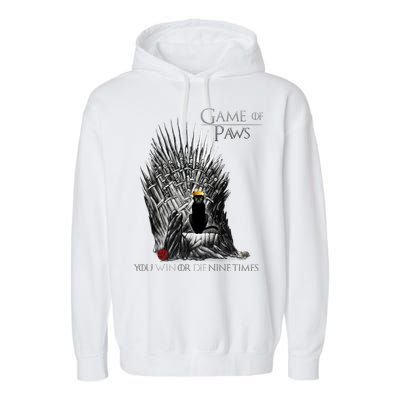 Game of Paws Garment-Dyed Fleece Hoodie