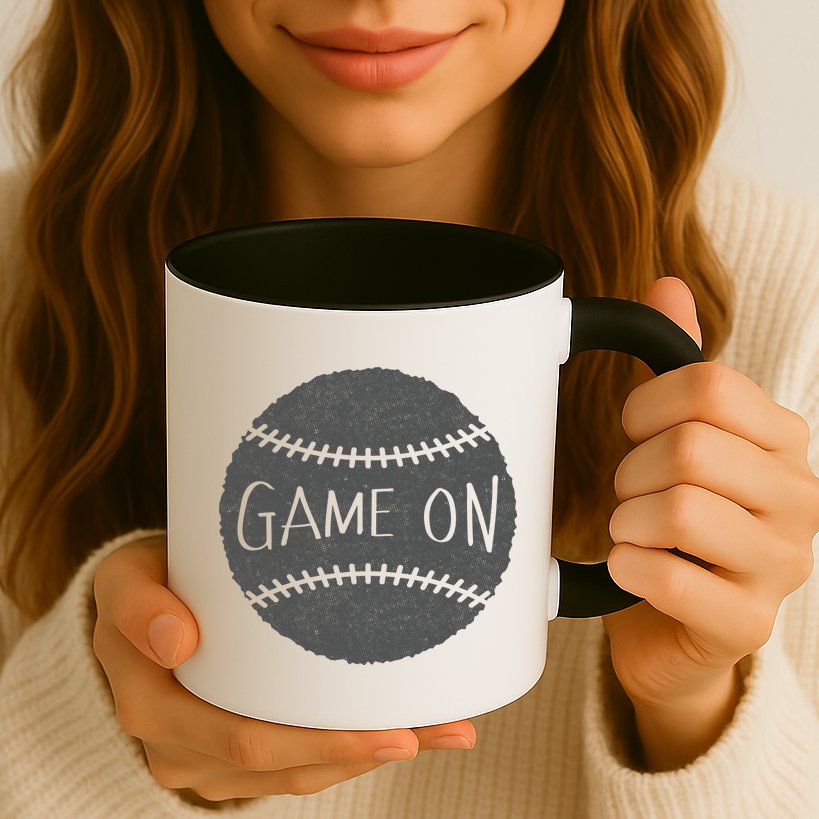 Game On Baseball Mug