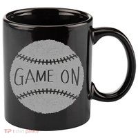 Game On Baseball 11oz C Handle Ceramic Mug