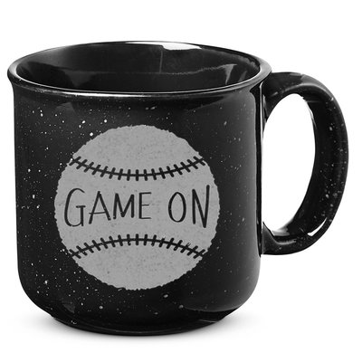 Game On Baseball 15oz Campfire Ceramic Mug