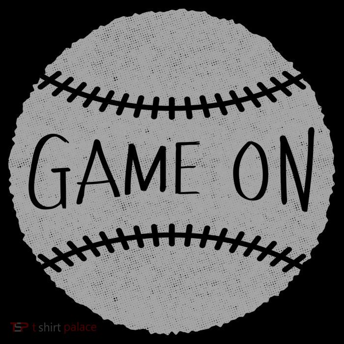 Game On Baseball Drawstring Bag