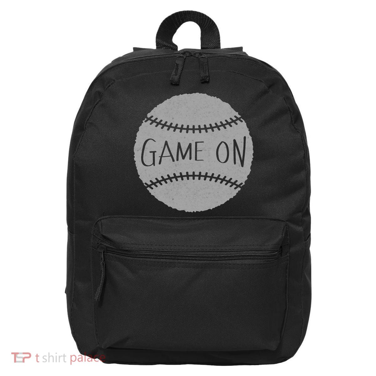 Game On Baseball 16 in Basic Backpack