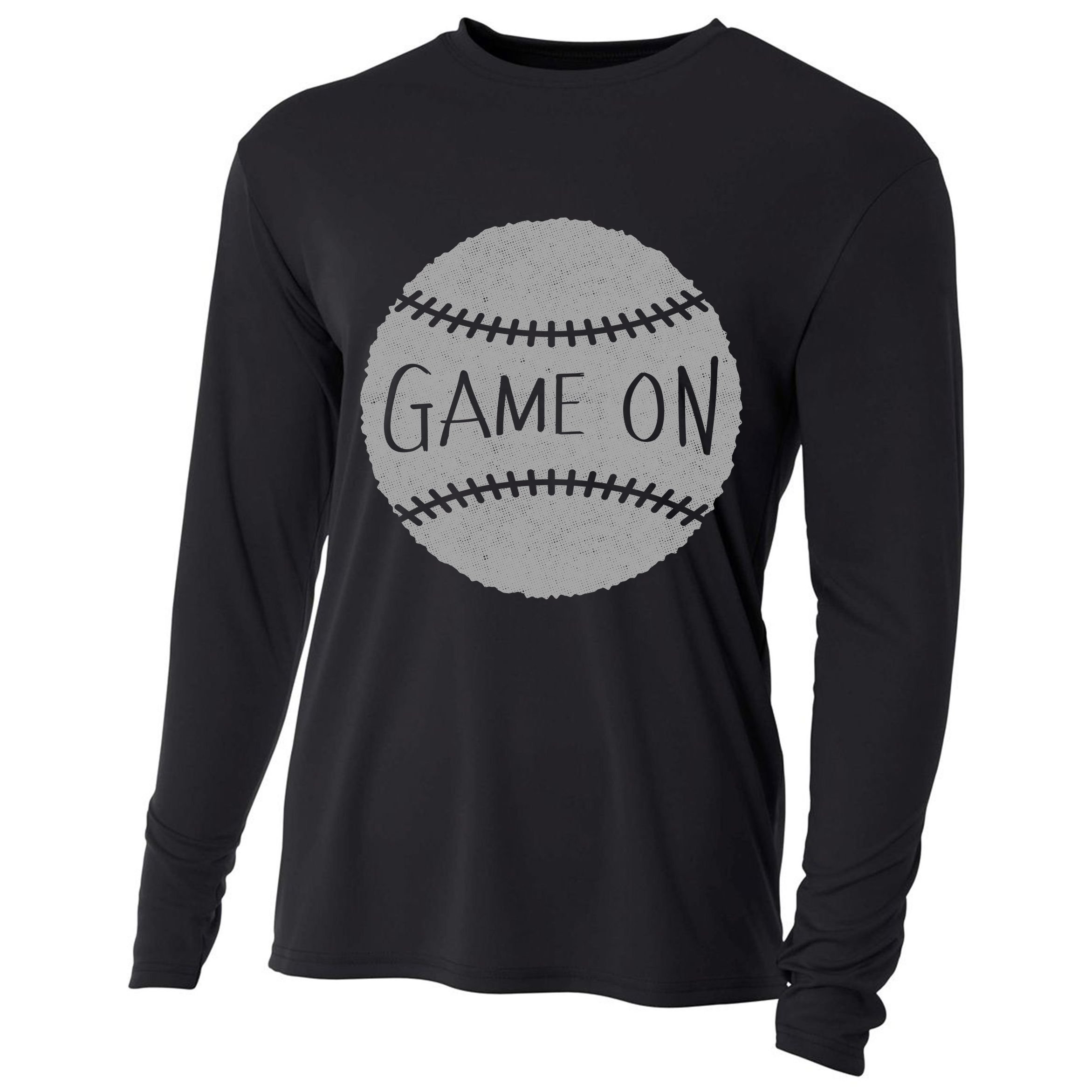 Game On Baseball Cooling Performance Long Sleeve Crew