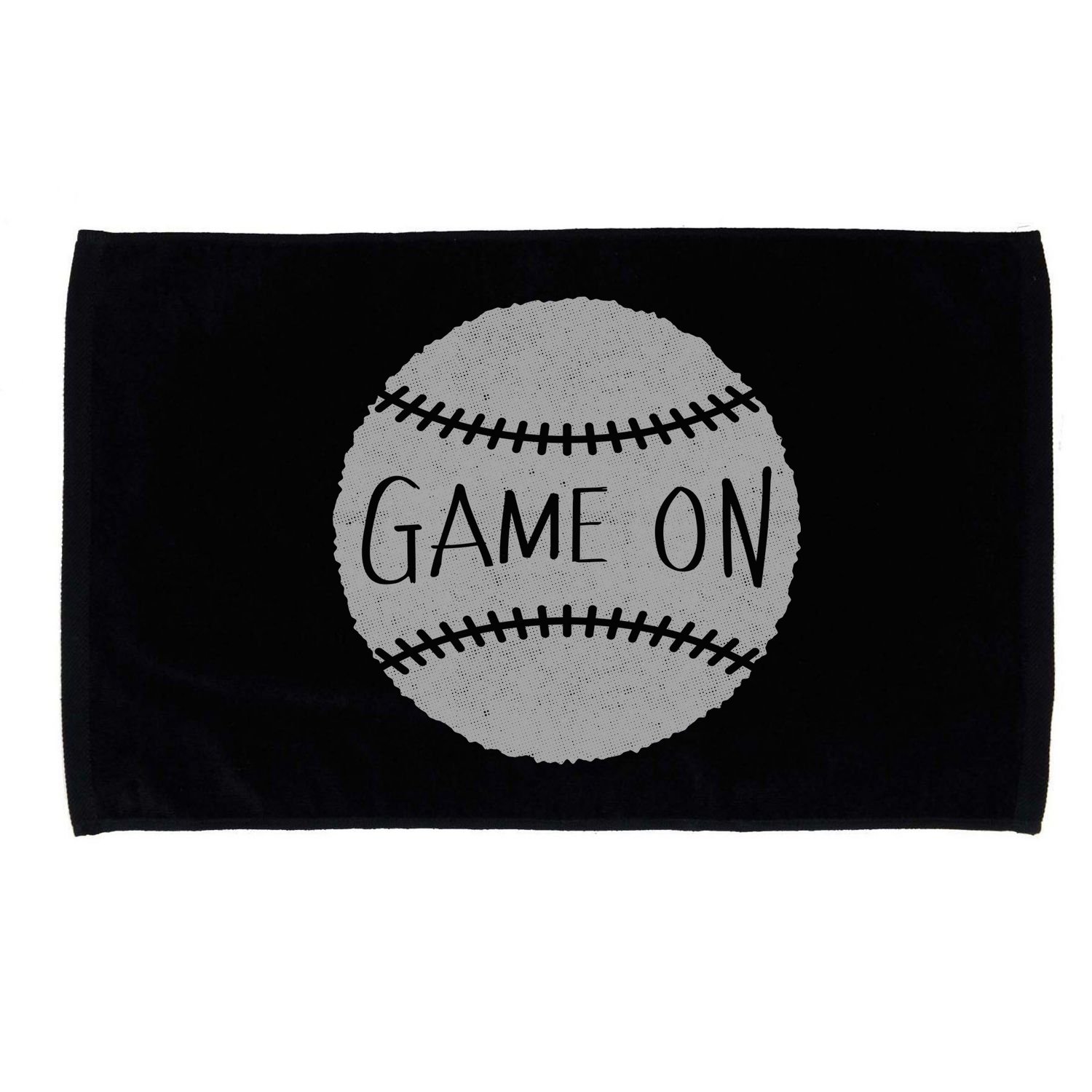 Game On Baseball Microfiber Hand Towel