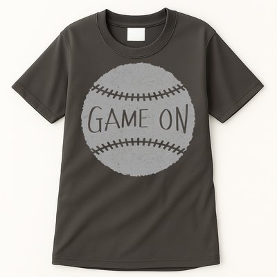 Game On Baseball Tall T-Shirt