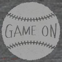Game On Baseball Poster