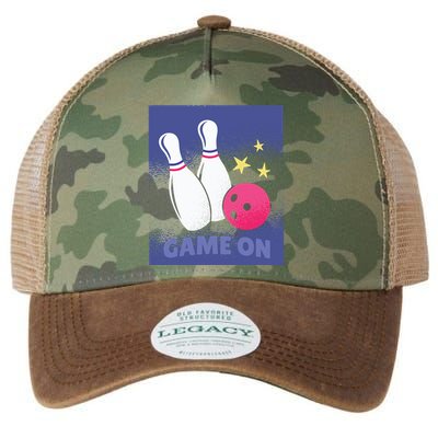 Game On Bowling Legacy Tie Dye Trucker Hat