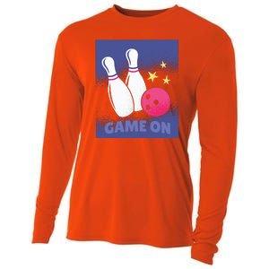 Game On Bowling Cooling Performance Long Sleeve Crew