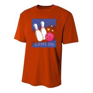 Game On Bowling Youth Performance Sprint T-Shirt