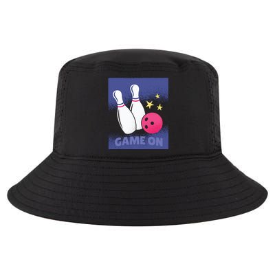 Game On Bowling Cool Comfort Performance Bucket Hat