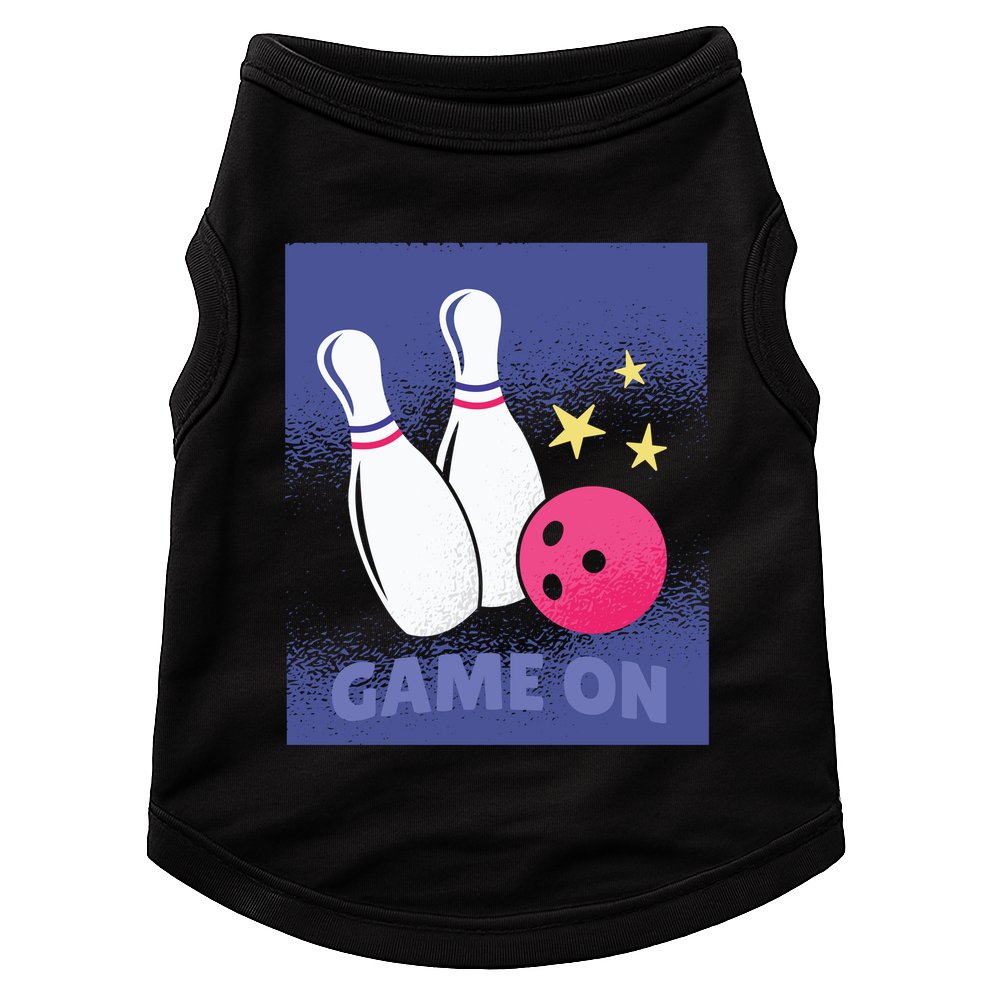 Game On Bowling Doggie Tank