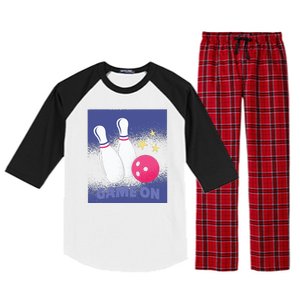 Game On Bowling Raglan Sleeve Pajama Set