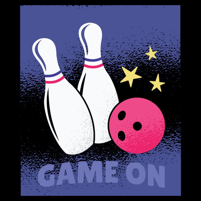 Game On Bowling 16 in Basic Backpack