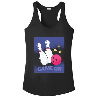 Game On Bowling Ladies PosiCharge Competitor Racerback Tank