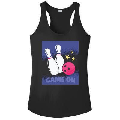 Game On Bowling Ladies PosiCharge Competitor Racerback Tank