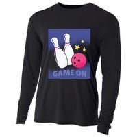 Game On Bowling Cooling Performance Long Sleeve Crew