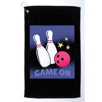 Game On Bowling Golf Towel