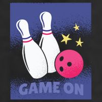 Game On Bowling Golf Towel