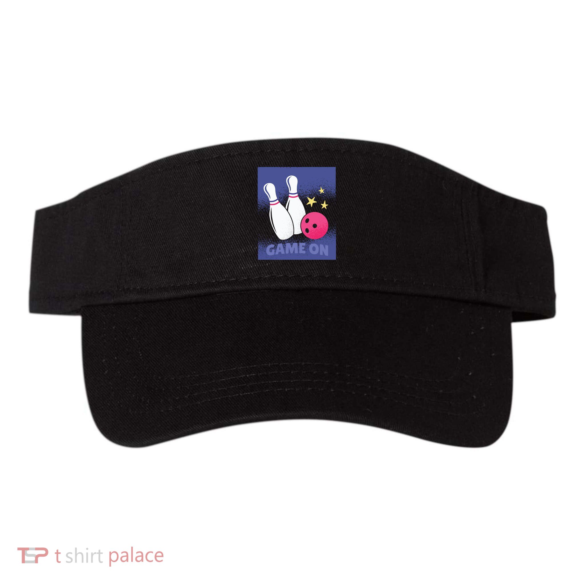 Game On Bowling Valucap Bio-Washed Visor