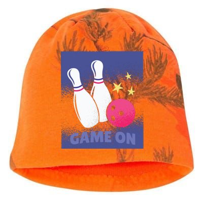 Game On Bowling Kati - Camo Knit Beanie