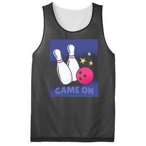 Game On Bowling Mesh Reversible Basketball Jersey Tank