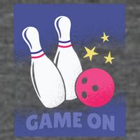 Game On Bowling Kids T-Shirt