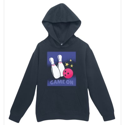 Game On Bowling Urban Pullover Hoodie