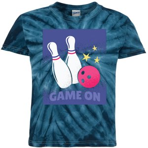 Game On Bowling Kids Tie-Dye T-Shirt