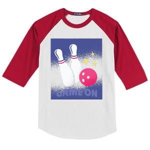 Game On Bowling Kids Colorblock Raglan Jersey