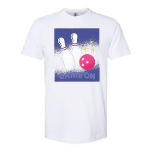 Game On Bowling Softstyle® CVC T-Shirt